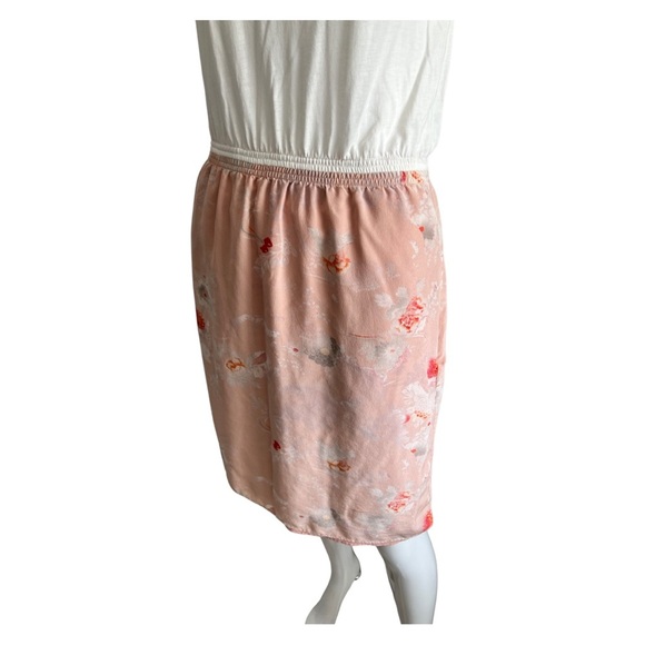 Aritzia Babaton Dress Silk blend pink floral - Picture 3 of 6